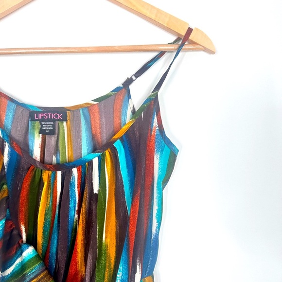 Tunic length‎ tank dress watercolor size medium - Picture 3 of 10